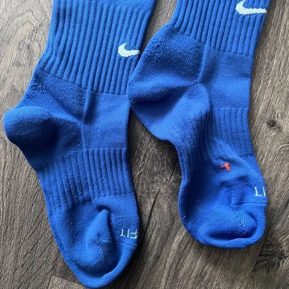 COPY - Nike Blue Crew Socks - Picture 2 of 3